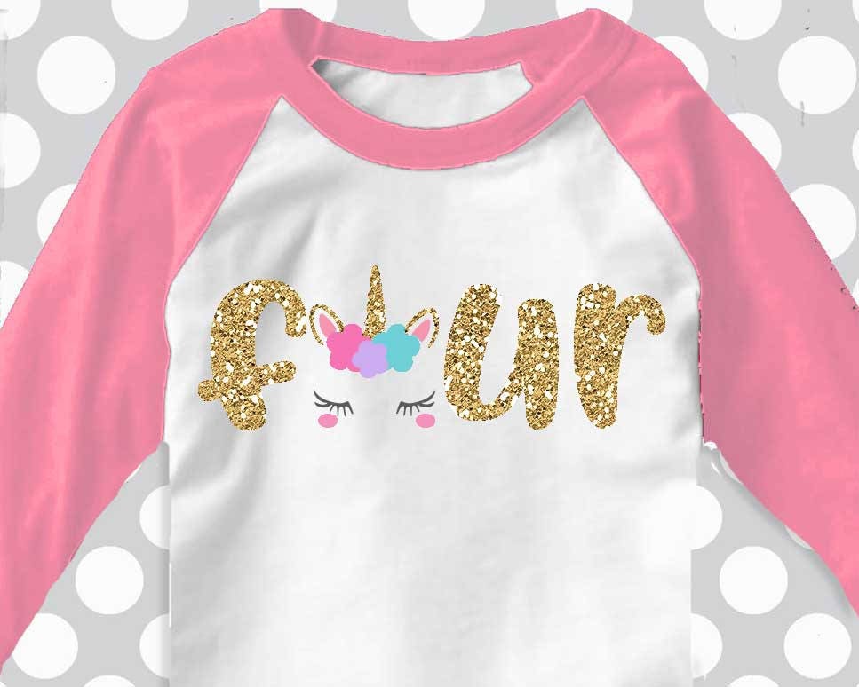 fourth birthday shirts