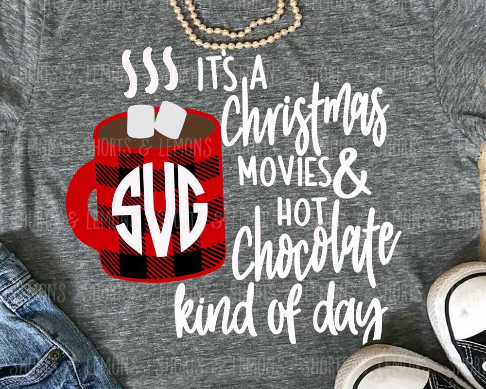 Download Christmas movies and hot chocolate svg Christmas movies