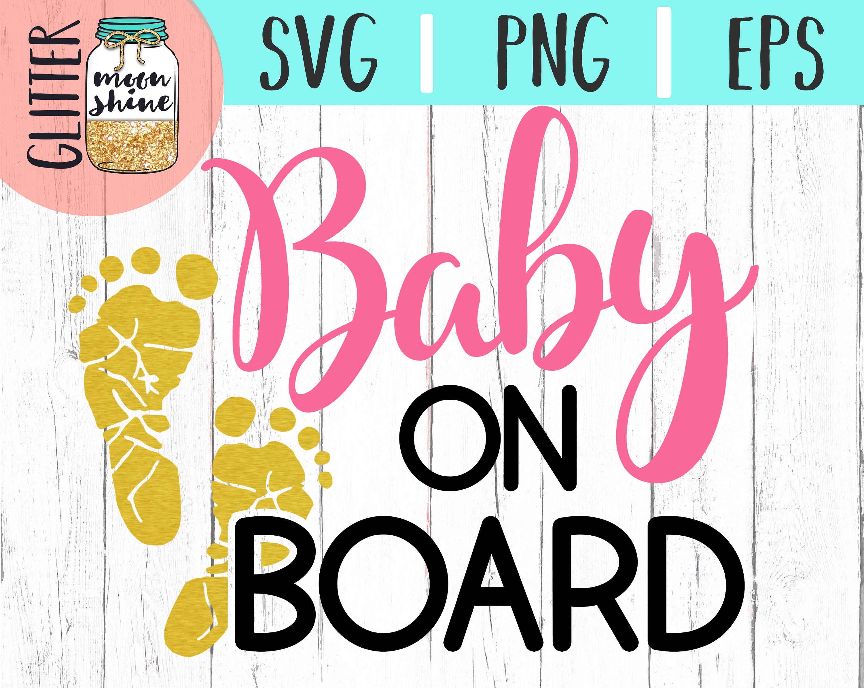 268+ Baby On Board SVG