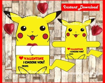 Pokemon valentine | Etsy