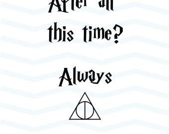 Potter always svg | Etsy