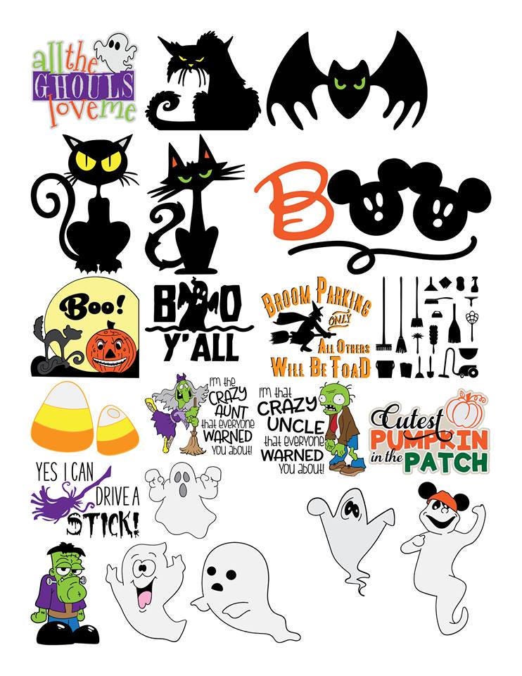 Download Halloween SVG File Mega Bundle - 167 files, pumpkins ...