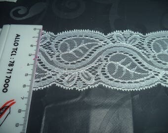 new 6 cm wide white lace with superb quality