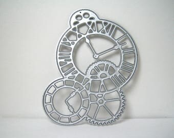 Clock die cut | Etsy