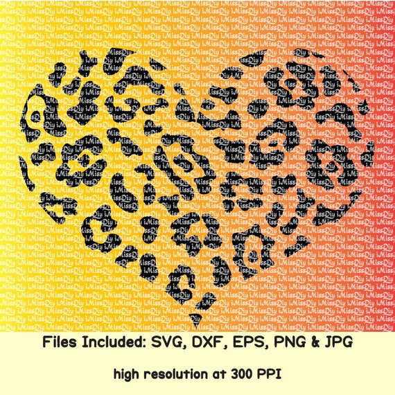 Free Free 280 Cheetah Heart Svg Free SVG PNG EPS DXF File
