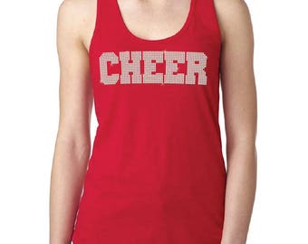 Drinks Well With Others Rhinestone Tank Top