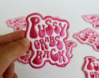 Pussy Grabs Back Patch