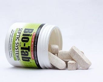 Bio-Tab for Septic system (14 Tablets) 8 ozs (226.5g) - 1 year supply