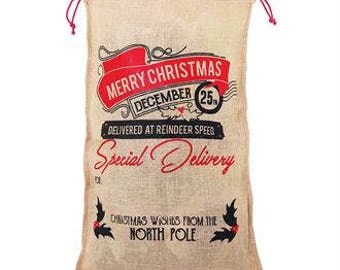 Personalised Christmas Sack