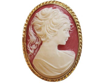 Broche VINTAGE SPHINX - Camée