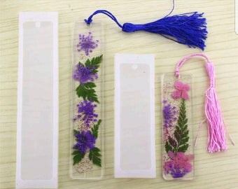 Silicone bookmark mold, resin mold, clay mold, polymer clay mold, silicone mold resin, flexible-silicone-mould, bookmark mould, reader, book