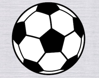 Soccer Ball Svg, Soccer Ball, Svg Files, Sports Svg, Silhouette Cut Files, Cricut Cut Files, soccer svg