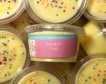 Wax Melts - Wax Tarts - Birthday Cake - Candle Tarts - Candle Melts - Flameless Candles - Wax Warmer - Soy Wax Melts - Soy Wax Tarts