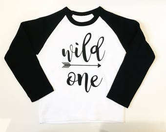 Wild one shirt | Etsy