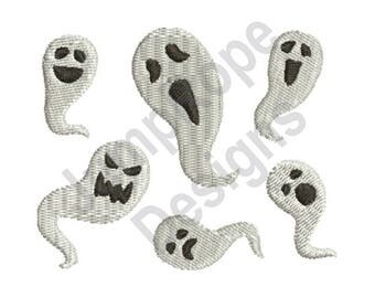 Halloween Ghosts - Machine Embroidery Design