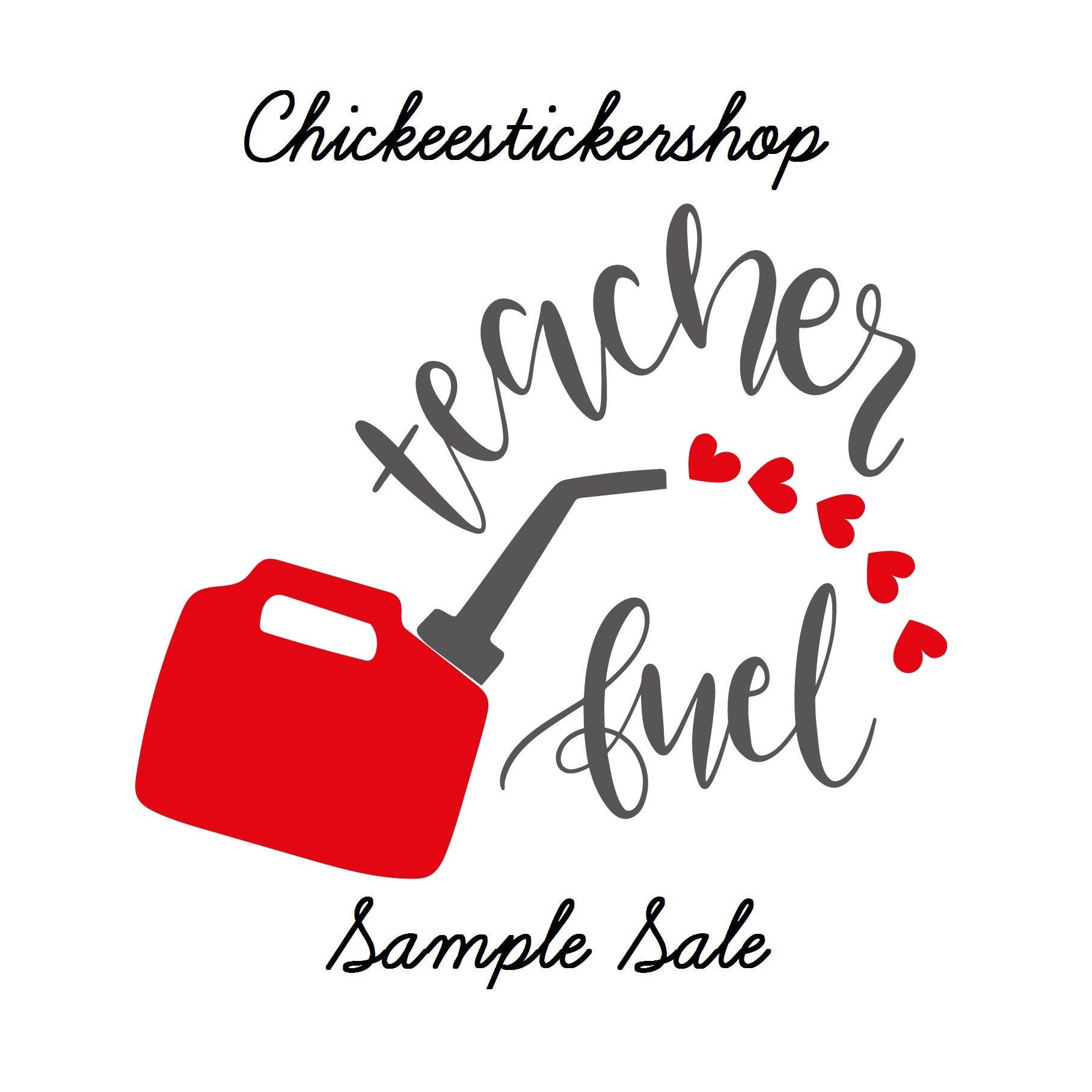 Download Teacher fuel bottle Decal Teacher Life water bottle