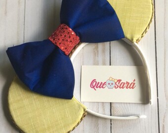 Mulan-Inspired Mouse Ear Headband