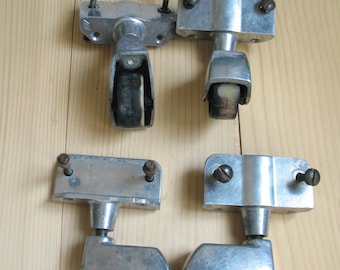 Vintage Armchair legs Rollers furniture Sofa legs wheels furniture Vintage rollers Vintage wheels Furniture legs roller Legs bedside table