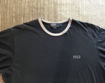 Vintage 90s Ralph Lauren Polo Spell Out Tee