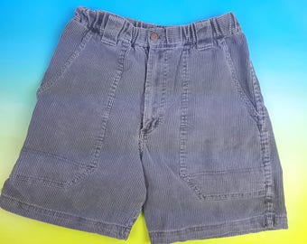 Vintage 70s 80s Baby Blue OP corduroy shorts