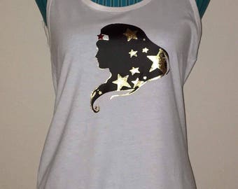 Wonder woman tank top or tshirt