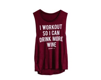 my favorite workout wine shirt