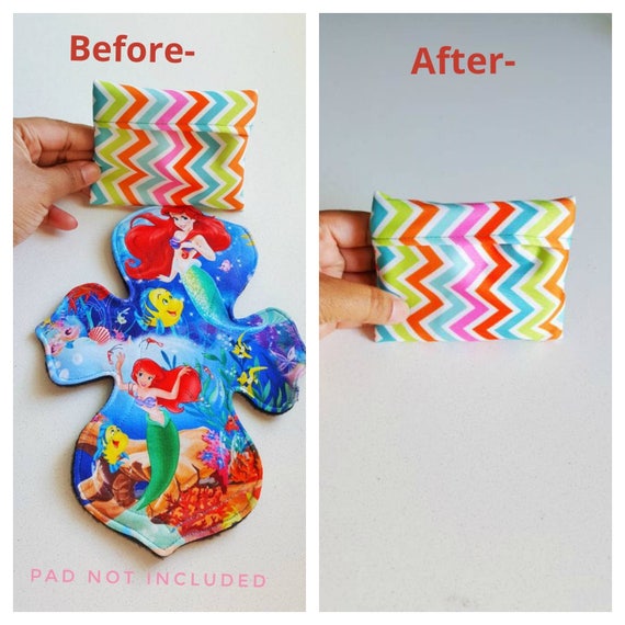 Cloth menstrual pad wrappers sanitary napkins reusable pad