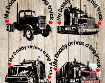 Free Free 225 Truck Driver Dad Svg SVG PNG EPS DXF File