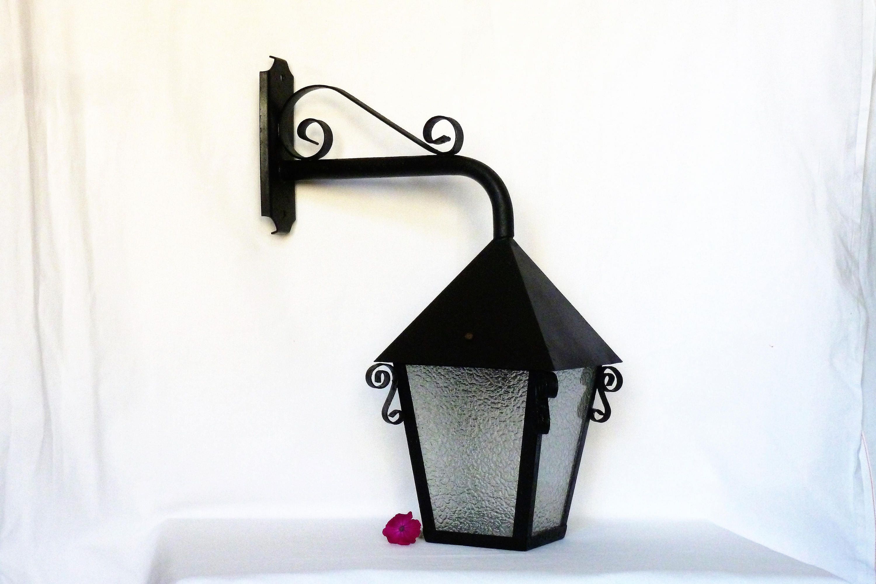 lanterne en fer forgé