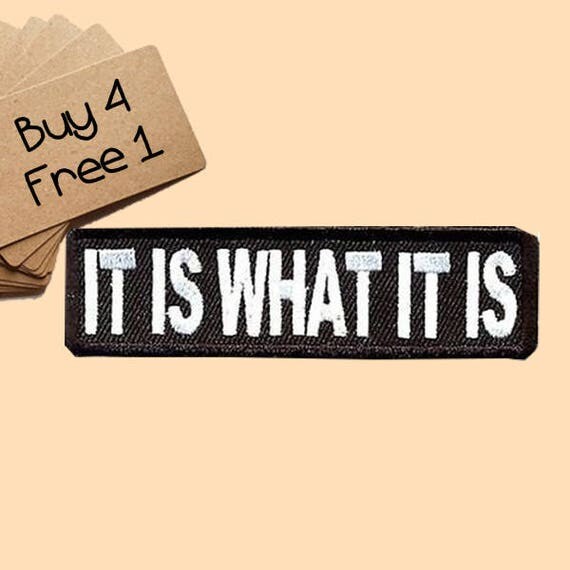 Sayings Patches Funny Quotes Patch Iron On Patch Embroidered