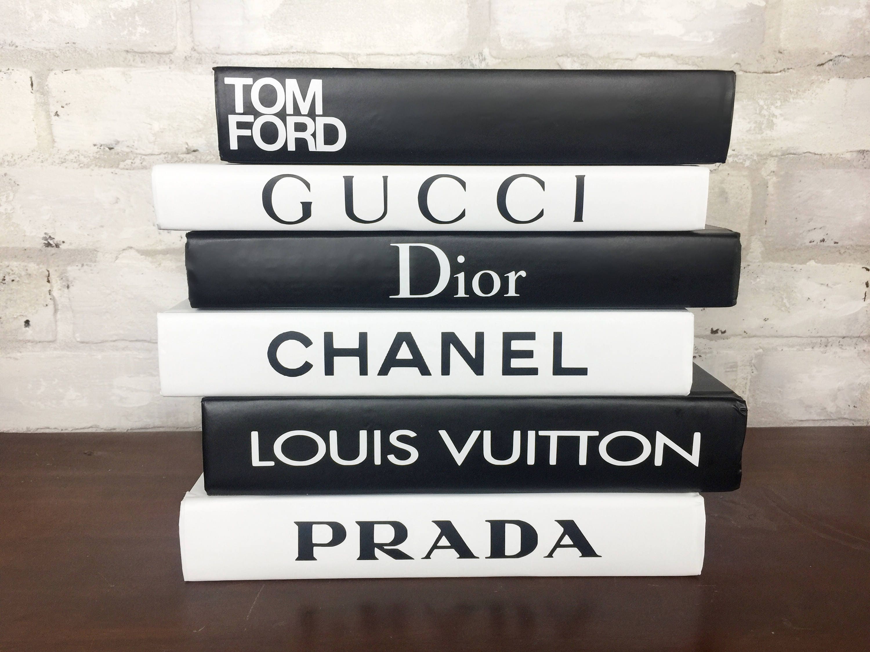 DESIGNER BOOKS SET 6 Books Chanel Louis Vuitton Dior