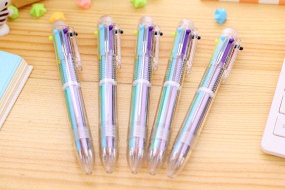 Click Pens Multi Colored Colorful