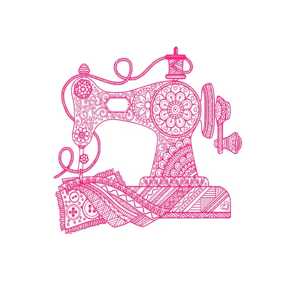 Download Digi-tizers Sewing Machine Zentangle SVG Studio V3 JPG