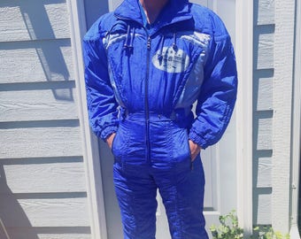 Super Snazzy 1980s Perfect Condition Kaelin Ski Suit