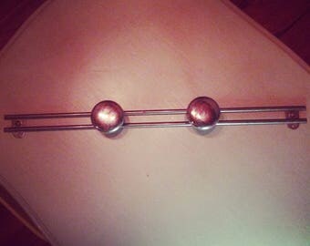 Weathered vintage metal coat hook