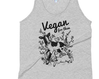PRE-ORDER Vegan For Them UniSex Tank