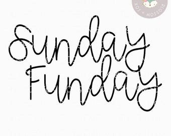 Football SVG, Sunday Funday Svg, Fall is for Football SVG, Football Mom, Sports SVG, Friday Night Lights Svg, Cutting File, Southern svg