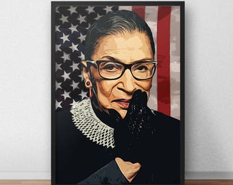 Supreme Court Justice Ruth Bader Ginsburg Poster
