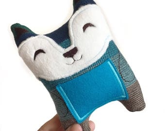 Tooth Fairy Pillow, Lost Tooth, Eco Friendly Toy, Tooth Fairy, Fox Plush Pillow, Woodland Nursery, Fox Pillow, Woodland Animal Plush