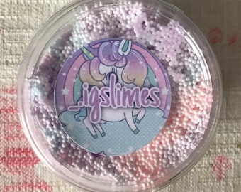 4oz Unicorn Crunchy Slime