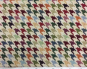Hounds Tooth Upholstery Fabric