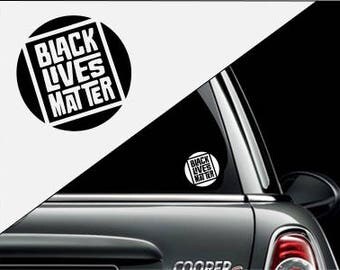 Black Lives Matter Sticker Decal for Car, Window, Water Bottles, Laptops, Cooler, Yeti's and More!
