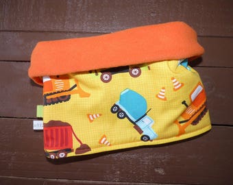 Boy reversible fleece neck warmer Snood