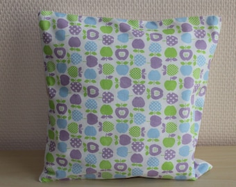Pillow cover - Apple pattern - 24 x 24 cm