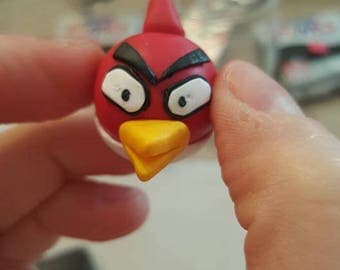 Angry Bird handmade with polymer clay