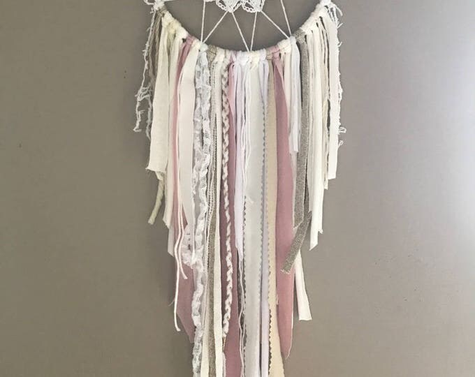 Dream catcher wedding pink nursery