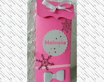 Personalized Christmas theme gift bag