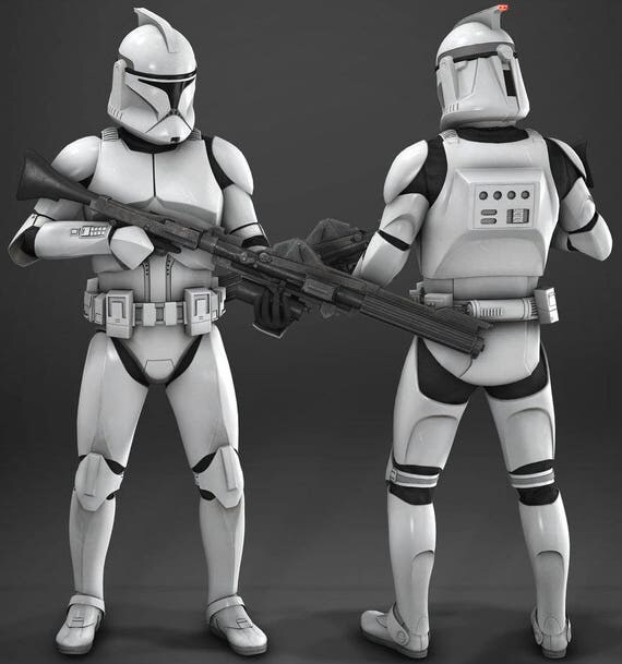 phase 1 vs phase 2 clone trooper armor