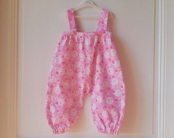 Long legs 24months Japanese cotton romper