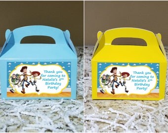 toy story party favor boxes